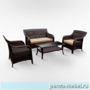 Набор плетеной мебели "ПАЛЕРМО" (ротанг)