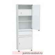 Шкаф медицинский ПН-ШМС-1-Т-Р-1