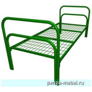 Кровать металлическая одноярусная