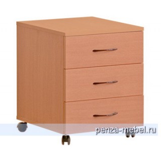 Тумба выкатная "Компакт" (3 ящика)