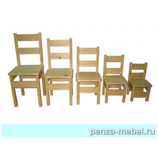 Стул детский из массива